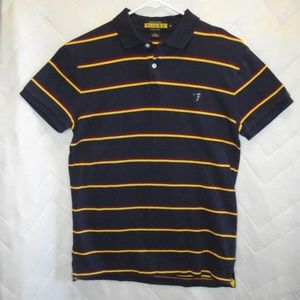 Polo Ralph Lauren Navy Striped Rugby Shirt